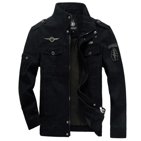 BHS -Men’s Stylish Casual Zip Jacket Lightweight Spring Autumn Outerwear