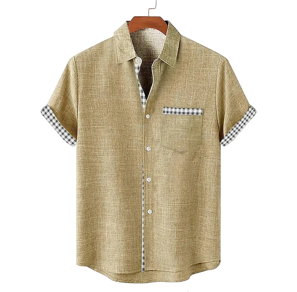 BHS - Classic Business Summer Shirt , Breathable Elegant Style