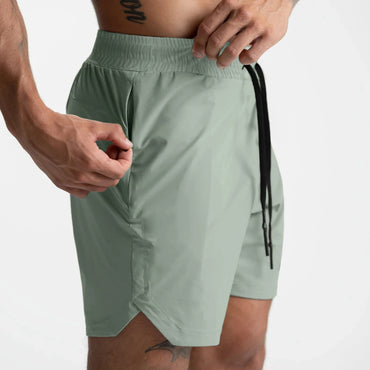 BHS - New Men Shorts Single-Layer Woven Quick Dry, American Fifth Pants Comfortable