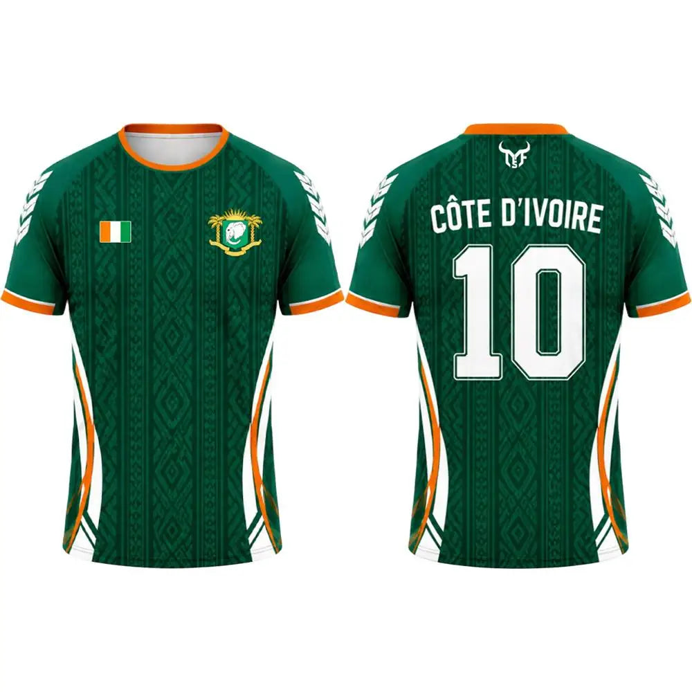 BHS - Ivory Coast World Cup 2026 Flag Quick Dry Soccer Jersey Unisex Sports Tee Fans Gift