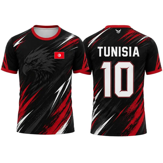 BHS - TUNISIA World Cup 2026 Flag Quick Dry Soccer Jersey Unisex Sports Tee Fans Gift