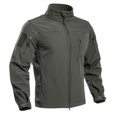 BHS - Men’s Tactical Softshell Fleece Lined Outdoor Jacket