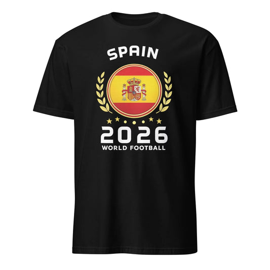 BHS - World Cup 2026 Spain Flag Quick Dry Soccer Jersey Unisex Sports Tee Fans Gift