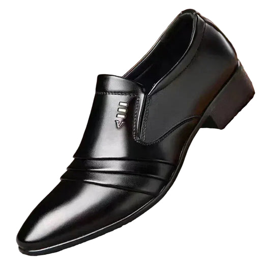 BHS - Luxury Patent Leather Oxford Shoes – Timeless Elegance for Modern Gentlemen Wedding and More .