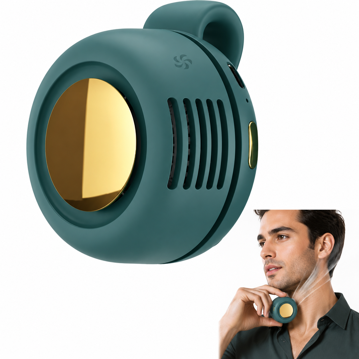 BHS – Mini-tragbarer ventilator ohne rotorblätter – Tragbarer persönlicher Kühlventilator