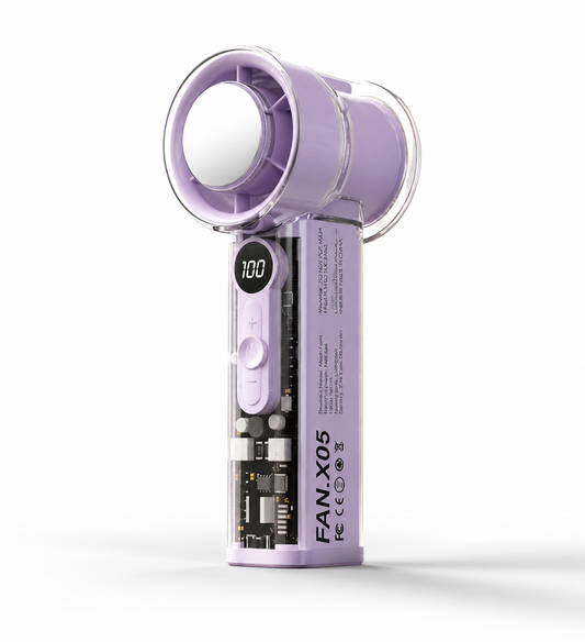 BHS - Portable Ice Handheld Mist Fan – Rechargeable Mini Spray