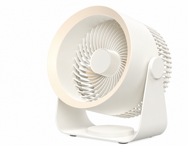 BHS - Rechargeable Wall Mounted Fan – 4000mAh Portable 3-Speed Desk Fan with Up to 15H Battery Life