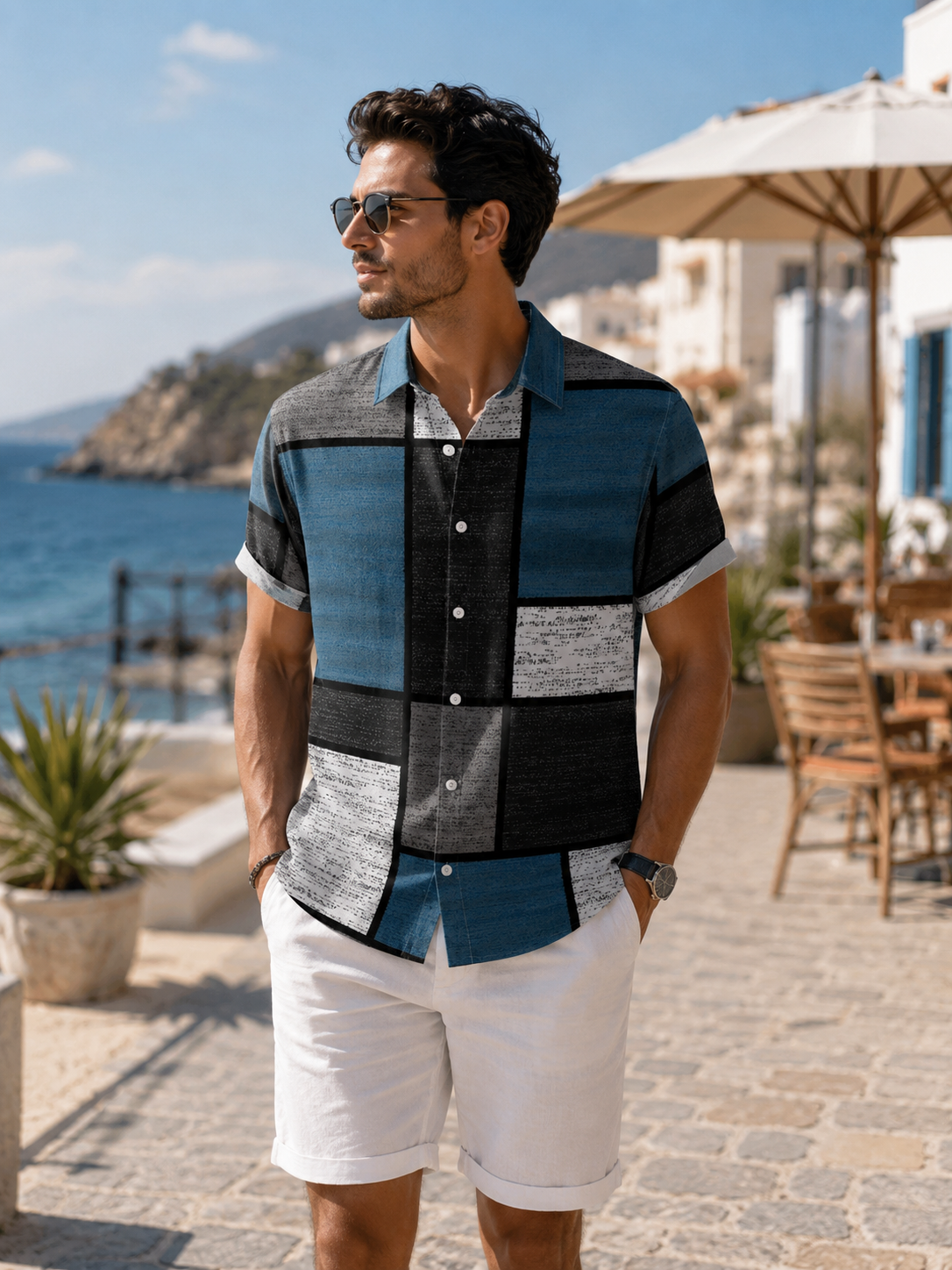 BHS - Classic Modern T-Shirt with Special Paints