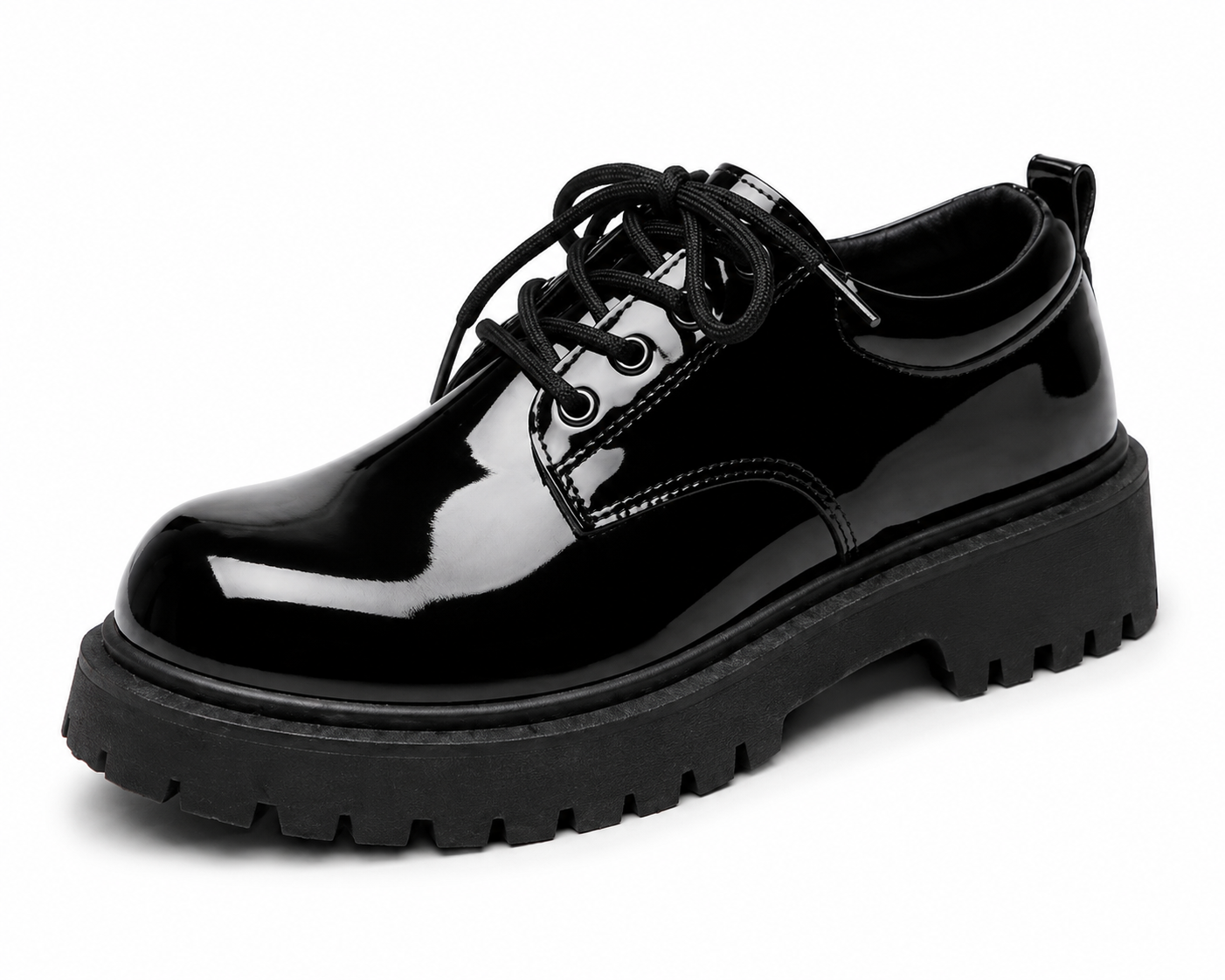 BHS - Trendy Patent Youth Leather Shoes