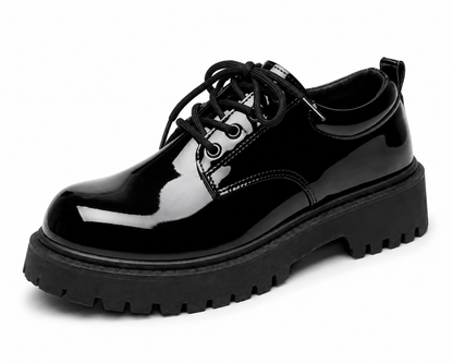 BHS - Trendy Patent Youth Leather Shoes