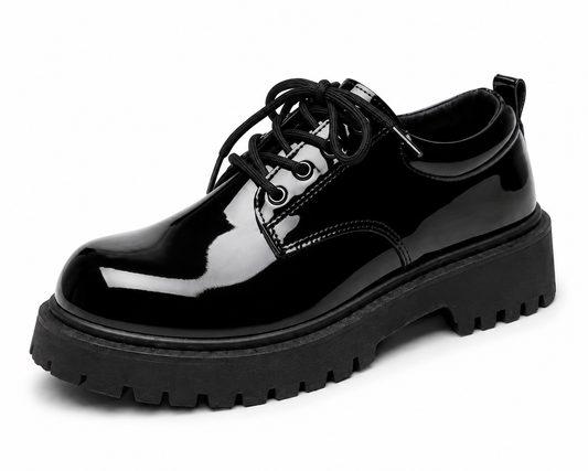 BHS - Trendy Patent Youth Leather Shoes
