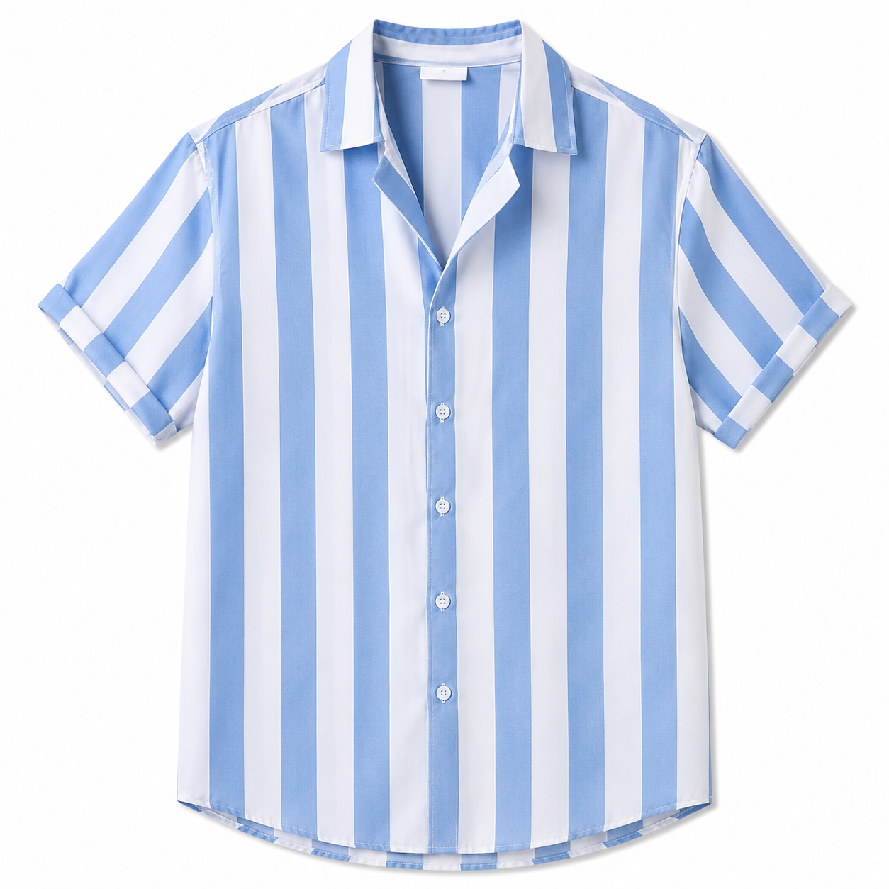 BHS - Striped Shirt, Classic And Trendy Style, Malty Color Premium Summer 2026 - Limited Edition
