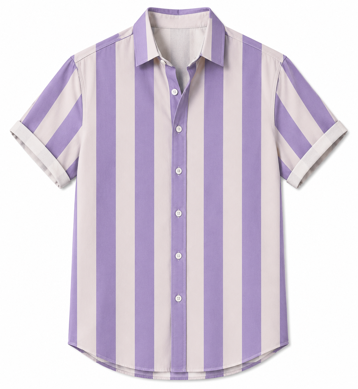 BHS - Summer Striped Hawaiian Shirt New Style, Malty Color Premium Summer 2026 - Limited Edition