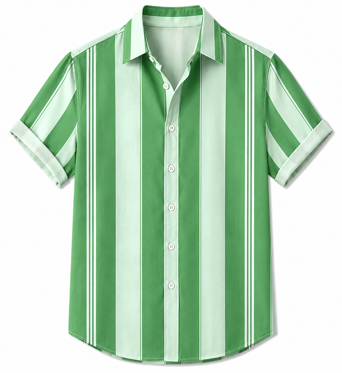 BHS - Summer Striped Hawaiian Shirt New Style, Malty Color Premium Summer 2026 - Limited Edition