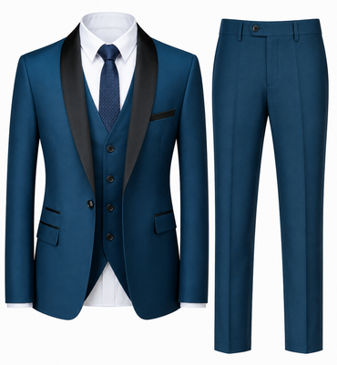 BHS -  Wedding And Party Dress Formal Blazer Pants Waistcoat, Trendy Colors - 3 Pcs
