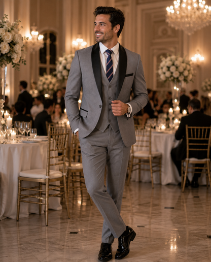 BHS -  Wedding And Party Dress Formal Blazer Pants Waistcoat, Trendy Colors - 3 Pcs