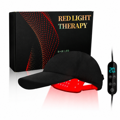 BHS - Hair Growth Hat Near Infrared LED Treatment Cap Anti Hair Loss Scalp Relaxation Hair Regrowth Care