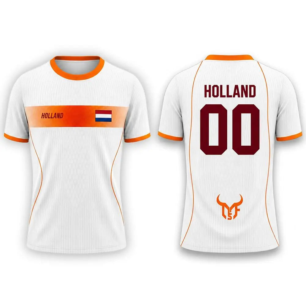 BHS - Netherlands World Cup 2026 Flag Quick Dry Soccer Jersey Unisex Sports Tee Fans Gift