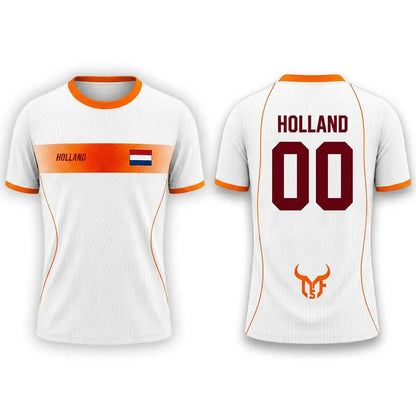 BHS - Netherlands World Cup 2026 Flag Quick Dry Soccer Jersey Unisex Sports Tee Fans Gift