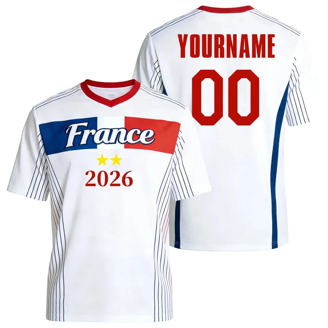 BHS - FRANCE World Cup 2026 Flag Quick Dry Soccer Jersey Unisex Sports Tee Fans Gift NEW