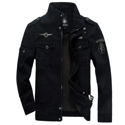 BHS -Men’s Stylish Casual Zip Jacket Lightweight Spring Autumn Outerwear