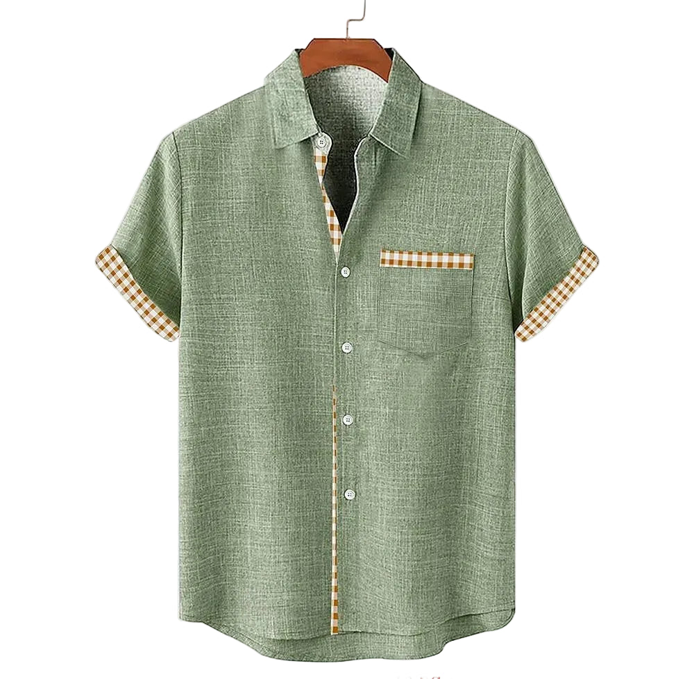 BHS - Classic Business Summer Shirt , Breathable Elegant Style