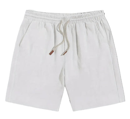 BHS - Premium Cotton Linen Summer Shorts – Lightweight Beach Comfort