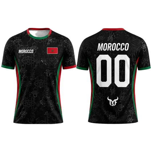 BHS - MOROCCO World Cup 2026 Flag Quick Dry Soccer Jersey Unisex Sports Tee Fans Gift