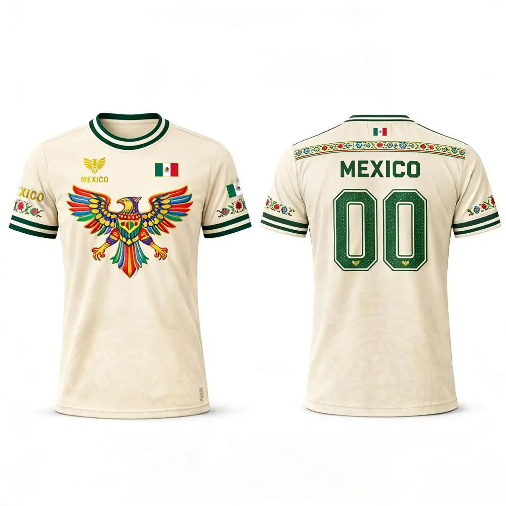 BHS - MEXICO World Cup 2026 Flag Quick Dry Soccer Jersey Unisex Sports Tee Fans Gift