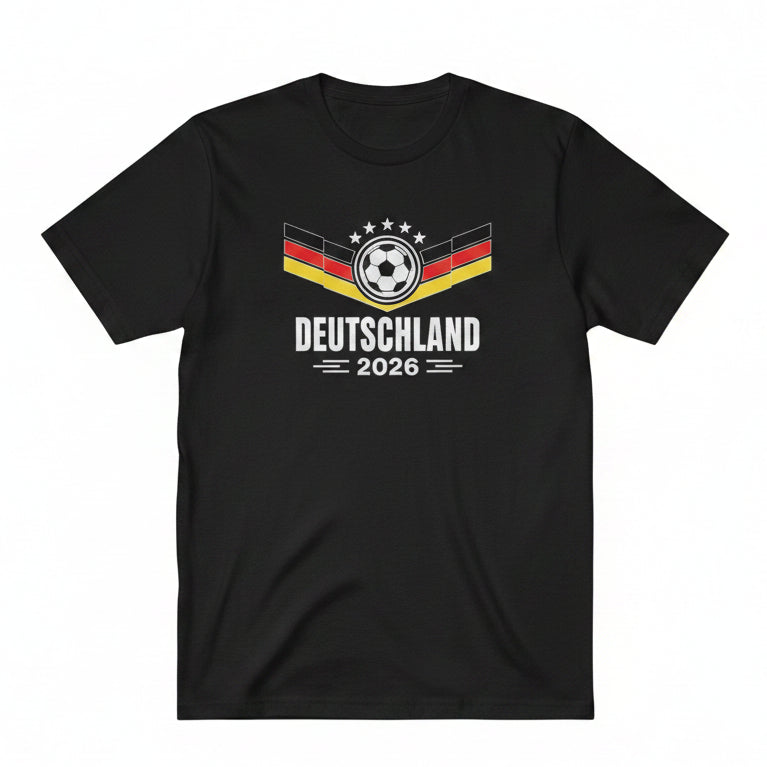 BHS - World Cup 2026 Deutschland Flag Quick Dry Soccer Jersey Unisex Sports Tee Fans Gift.