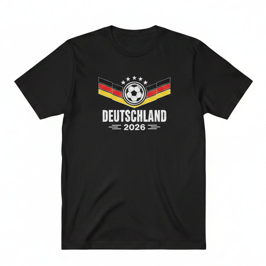 BHS - World Cup 2026 Deutschland Flag Quick Dry Soccer Jersey Unisex Sports Tee Fans Gift.
