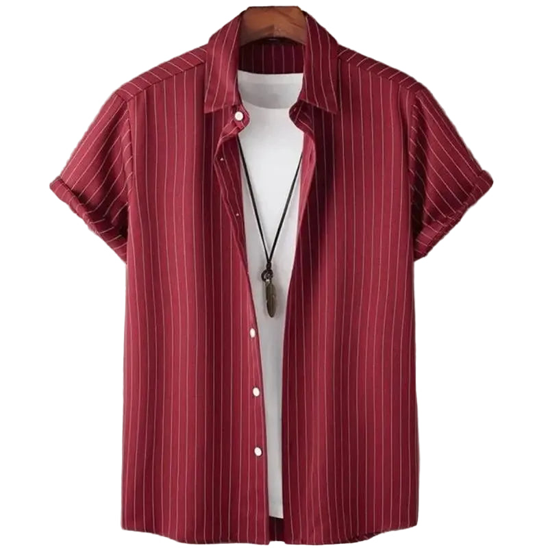 BHS - Premium Oversized Hawaiian Shirt – Full Stripe Summer Edition with more wonderful colors