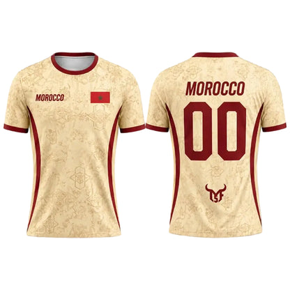 BHS - MOROCCO World Cup 2026 Flag Quick Dry Soccer Jersey Unisex Sports Tee Fans Gift