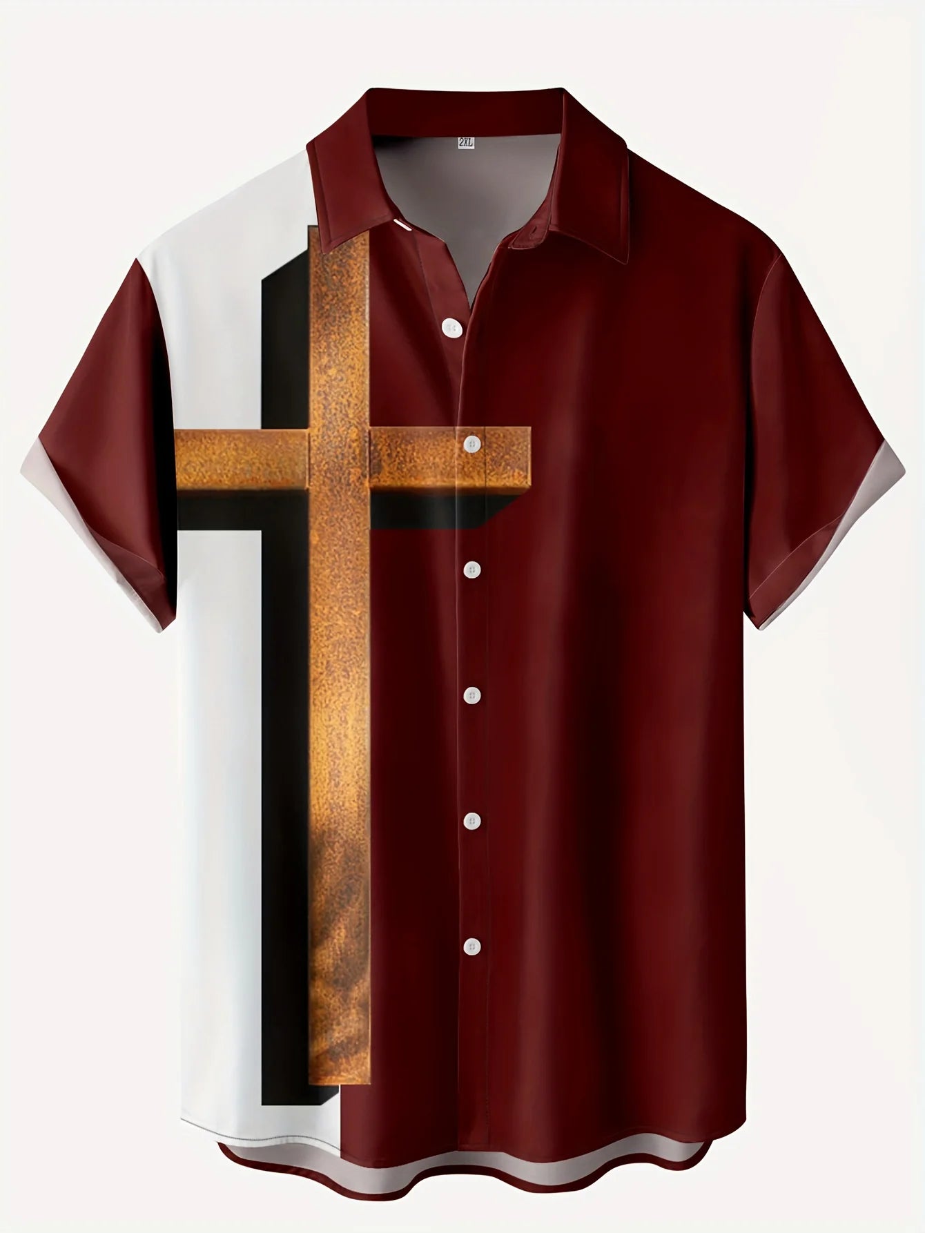 BHS - Hawaii Men's Vintage Shirts Casual Breathable, Premium Summer Style