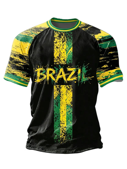 BHS - BRAZIL World Cup 2026 Flag Quick Dry Soccer Jersey Unisex Sports Tee Fans Gift New Style