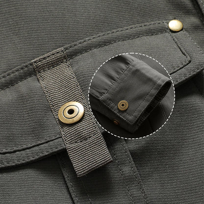 BHS - Premium men’s spring shacket with soft flannel lining, snap button fastening, and a timeless Western-inspired look. A perfect blend of comforts