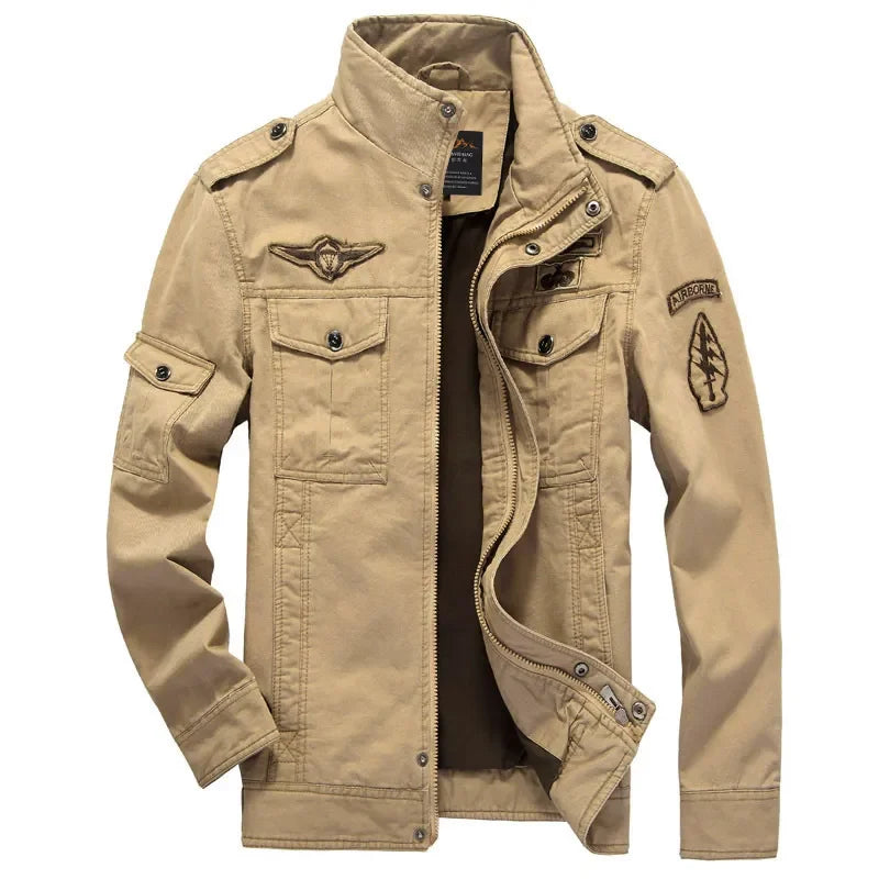 BHS -Men’s Stylish Casual Zip Jacket Lightweight Spring Autumn Outerwear