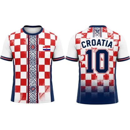BHS - CROATIA World Cup 2026 Flag Quick Dry Soccer Jersey Unisex Sports Tee Fans Gift