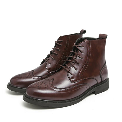 BHS - Luxury Leather Chelsea Boots – Modern Design Elegance