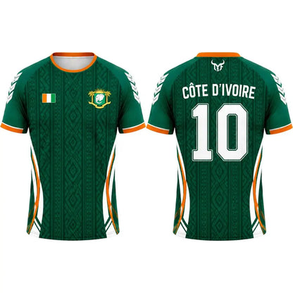 BHS - Ivory Coast World Cup 2026 Flag Quick Dry Soccer Jersey Unisex Sports Tee Fans Gift