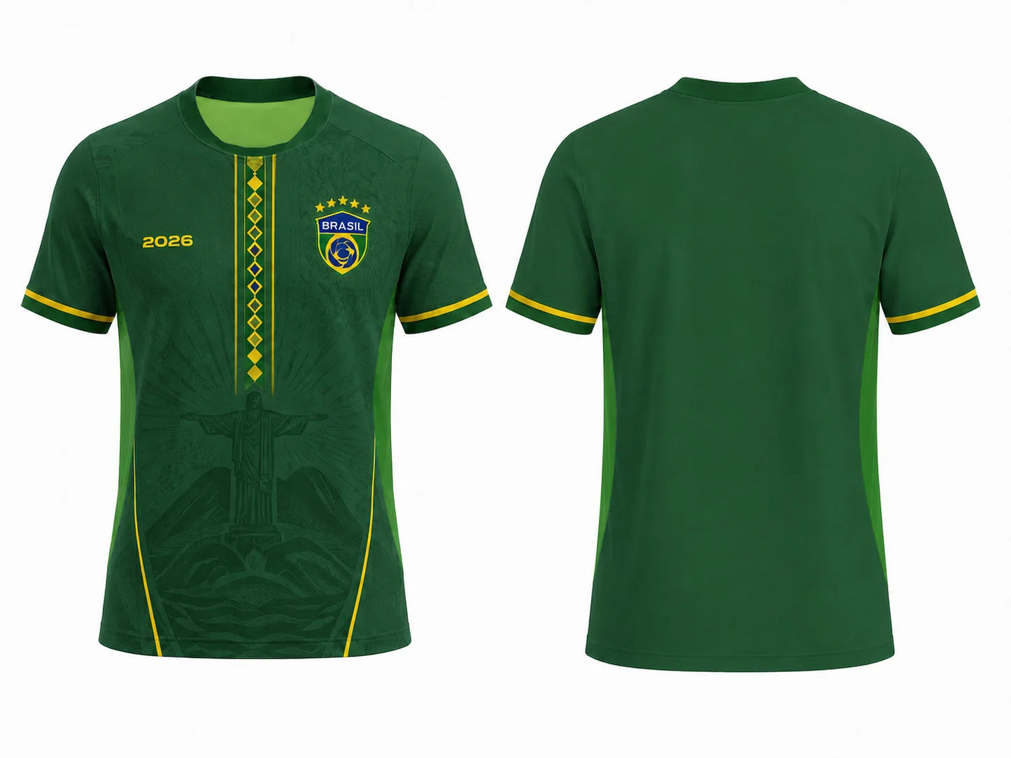BHS - BRAZIL World Cup 2026 Flag Quick Dry Soccer Jersey Unisex Sports Tee Fans Gift