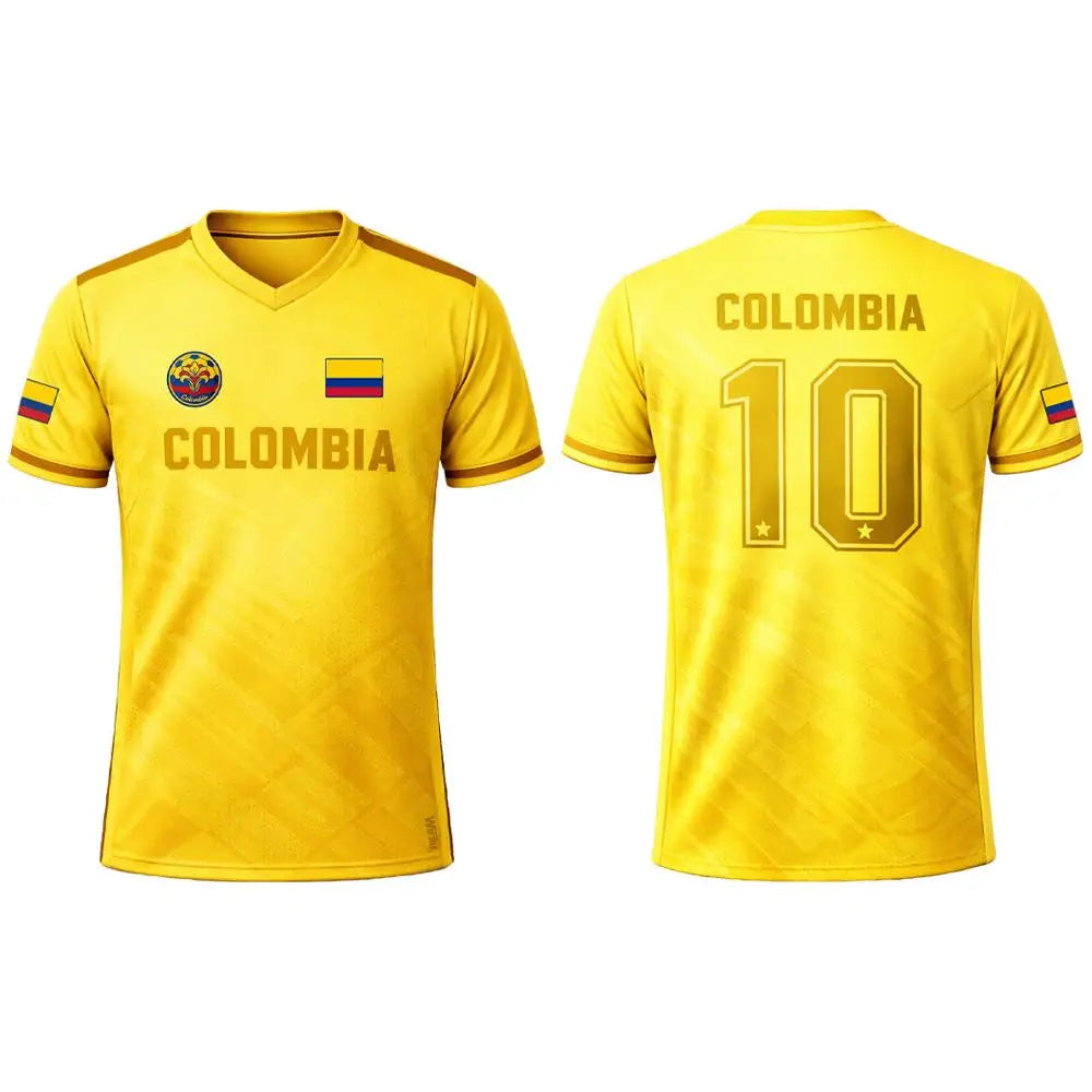 BHS - Colombia World Cup 2026 Flag Quick Dry Soccer Jersey Unisex Sports Tee Fans Gift
