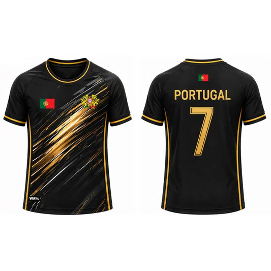BHS - PORTUGAL World Cup 2026 Flag Quick Dry Soccer Jersey Unisex Sports Tee Fans Gift.