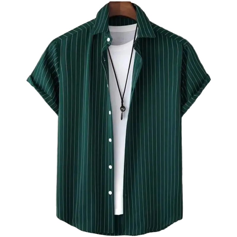 BHS - Premium Oversized Hawaiian Shirt – Full Stripe Summer Edition with more wonderful colors