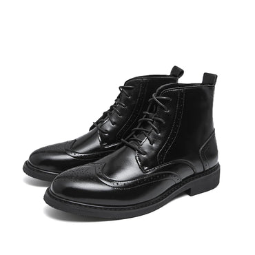 BHS - Luxury Leather Chelsea Boots – Modern Design Elegance