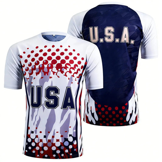 BHS - UNITED STATES World Cup 2026 Flag Quick Dry Soccer Jersey Unisex Sports Tee Fans Gift