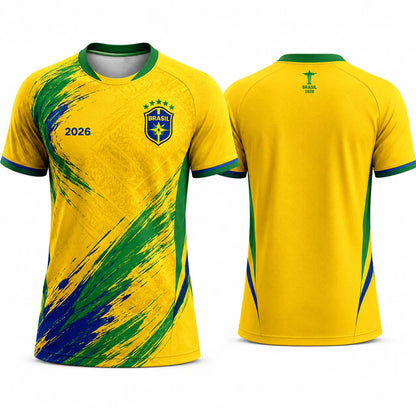 BHS - BRAZIL World Cup 2026 Flag Quick Dry Soccer Jersey Unisex Sports Tee Fans Gift