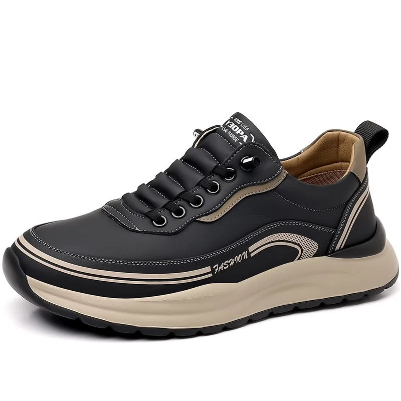 BHS - Leather Slip-On Loafers – Waterproof Comfort & Style