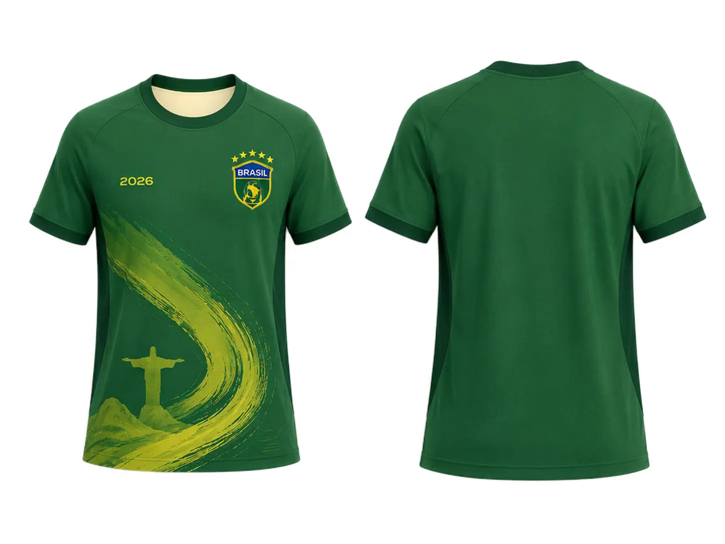 BHS - BRAZIL World Cup 2026 Flag Quick Dry Soccer Jersey Unisex Sports Tee Fans Gift