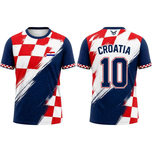BHS - CROATIA World Cup 2026 Flag Quick Dry Soccer Jersey Unisex Sports Tee Fans Gift